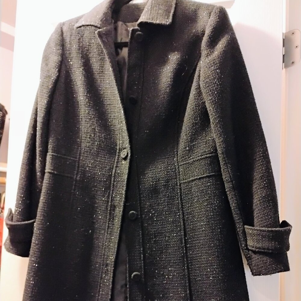 Black Sparkly Coat